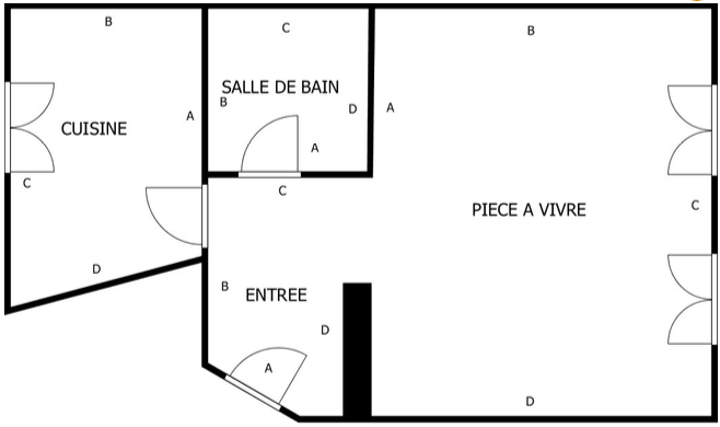 Louer Appartement 1&nbsp;pièce 35.23&nbsp;m² Rueil-Malmaison
