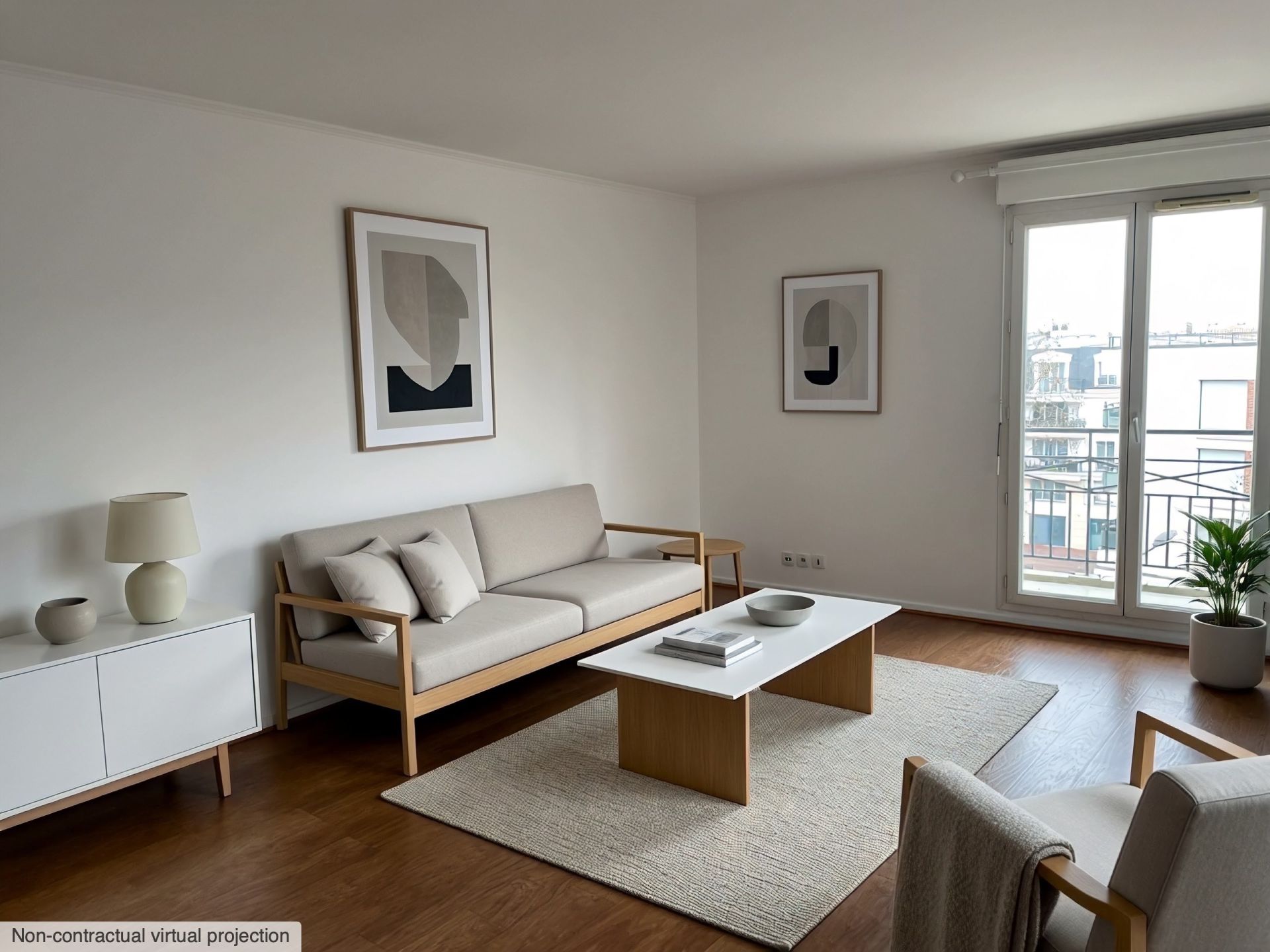Louer Appartement 3&nbsp;Pièces 66.24&nbsp;m² Rueil-Malmaison